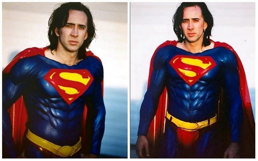 Nicolas Cage as Superman (Image via DC)
